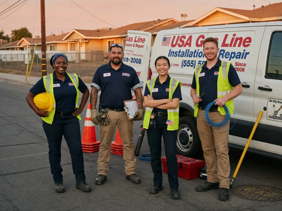 Gas Line Installation company in New Athens, OH